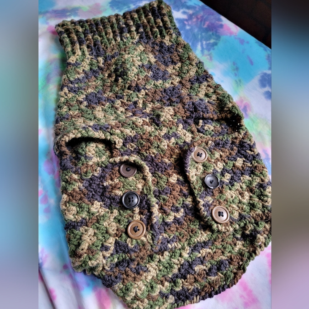Camo Dog sweater